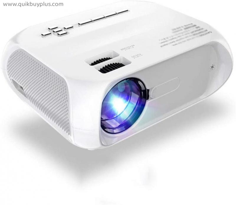 HD Led Projector 3800 Lumens Support 1080p HDMI USB Portable Cinema with Gift ( Size : Basic Version )