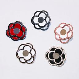 Hand DIY Process To Make Flower Shaped Buttons, Oil Buttons, 10 Pieces Of Single Hole Buttons, High Quality