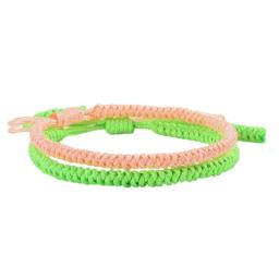 Handmade Rope Braiding Bracelet Solid Color Adjustable Couple Bracelets Set for Men Women Wish Jewelry Gift Wholesale