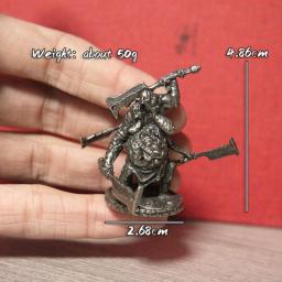 Handmade White Brass Crazy Abomination Soldiers Desktop Ornament Miniatures Figurines Desk Game Chess Men's Toy Collection Gifts