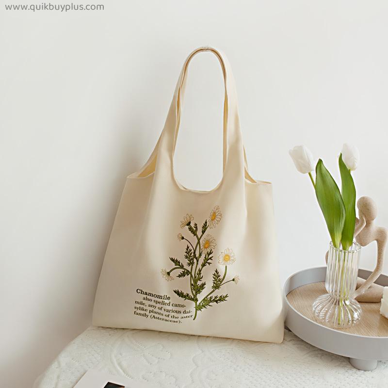 Herbs Tote Canvas School Shoulder Bag Crossbody Work Beach Lunch Travel and Shopping Grocery Bag