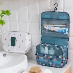 High quality Women Makeup Bags travel cosmetic bag Toiletries Organizer Waterproof Storage Neceser Hanging Bathroom Wash Bag