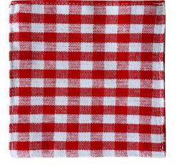 Home Cotton and Linen Baking Background Cloth Square Placemat Napkin Plaid Placemats Dish Towels