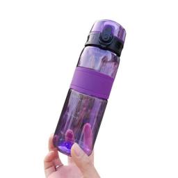 Hot Sports Water Bottle 500ML Protein Shaker Outdoor Travel Portable Leakproof Drinkware Plastic My Drink Bottle BPA Free