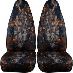 Hunting Camouflage Car Seat Covers For SUV Off-Road Universal Size Auto Cover Fishing Waterproof Protector Interior Accessories