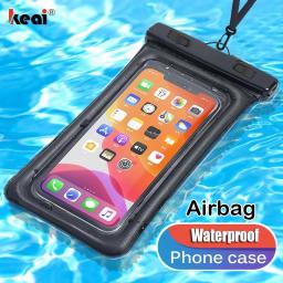 IP68 Universal Waterproof Phone Case Water Proof Bag Swim Cover For IPhone 13 12 11 Pro Max X XS Samsung S22 Ultra Xiaomi Huawei