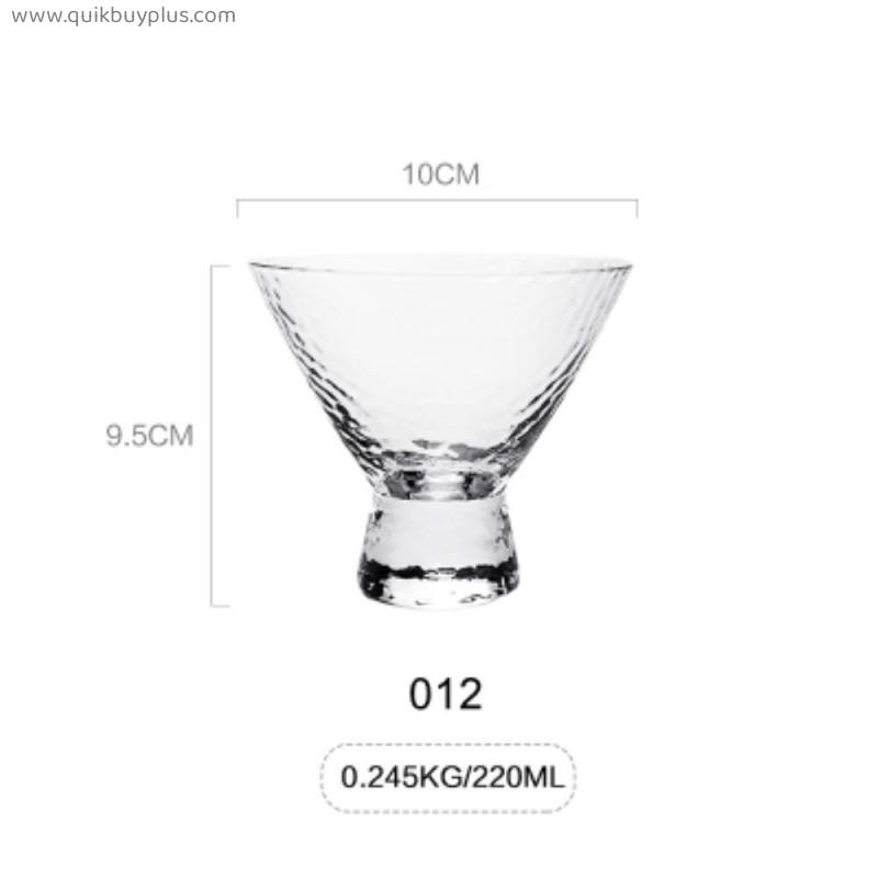 Japanese Thickened Glass Water Cup Coffee Mugs Heat-resistant Whiskey Wine Vodka Milk Beer Juice Cups Home Hotel Bar Supplier