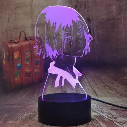 Kenma Light Lamp 3D Led Anime Lamp Figure Child Kids Decorazione Camera Da Letto 16 Colori Telecomando Lampada Da Tavolo Illuminazione Creativa Per Perfetti Giocattoli Souvenir Per Natale E Compleanno
