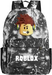 Kids Roblox Backpack Student Bookbag Laptop Bag Travel Computer Bag For Boys Girls Teens Game Fans Gifts (D)