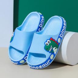 Kids Slippers for Boys Solid Color Summer Beach Indoor Baby Slippers Cute Girl Shoes Home Soft Non-Slip Children Slippers