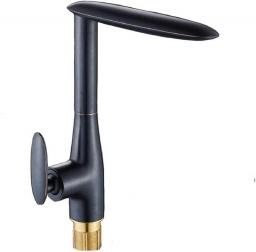 Kitchen Sink Taps Faucet Pull Down Kitchen Sink Mixer Tap, Single Lever Easy Control Finished Brass Body, Kitchen Faucets