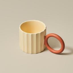 Korean Coffee Mugs Tea Milk Drinking Water Couple Mug Microwave Safe Creative Birthday Gift Ceramic Mug Tea Cup