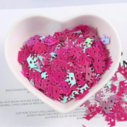 LC/An Crown/Handwork For Children/10grams Sequins PVC Flat For DIY Card Making Craft Color Collection