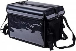 LIANYG 80L Extra Large Cooler Bag Car Ice Pack Insulated Thermal Lunch Fresh Refrigerator Bags Insulated Picnic Bag (Color : Black)