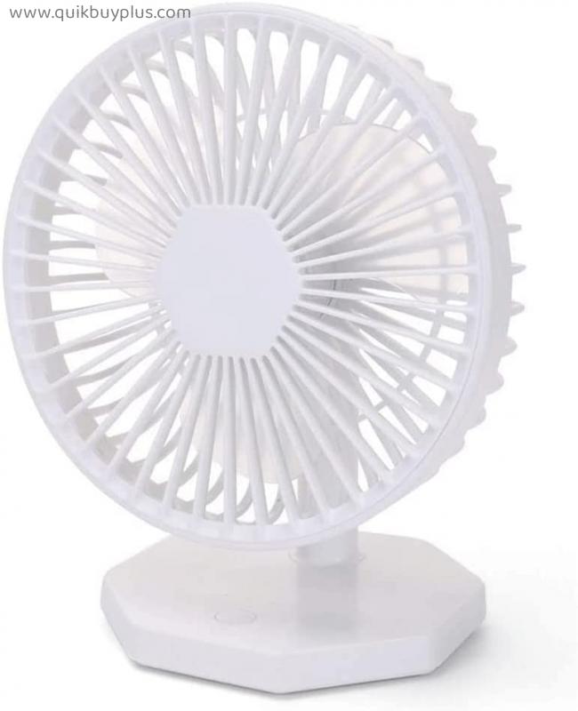 LIUCHANG New Mini Desk Fan with Updated Strong Airflow 40° Adjustable Tilt Angle for Better Cooling Perfect Portable Personal Fan for Desktop Office Table (Color : A) liujiapeng55