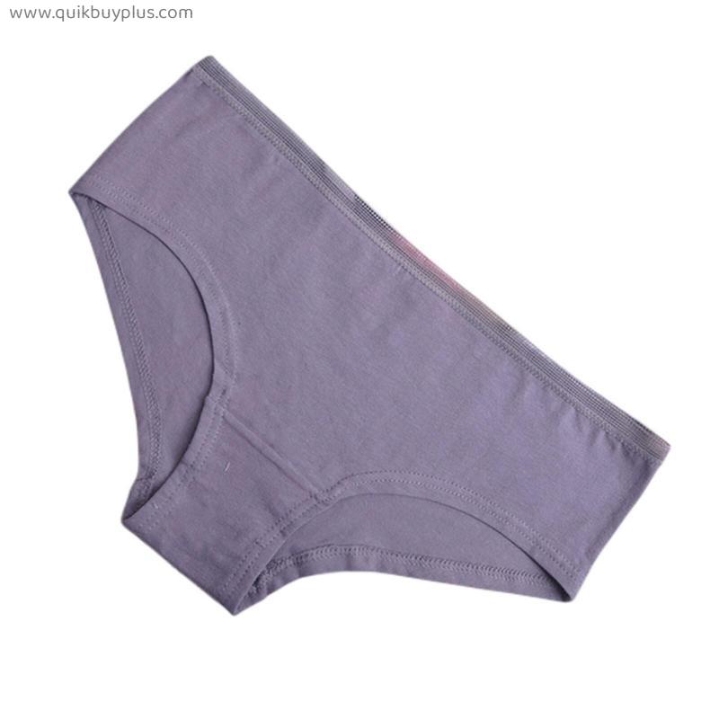 Ladies Cotton Mesh Panties Thong Ribbon Underwear Low Waist Ladies Underwear Seamless Briefs 1 Piece
