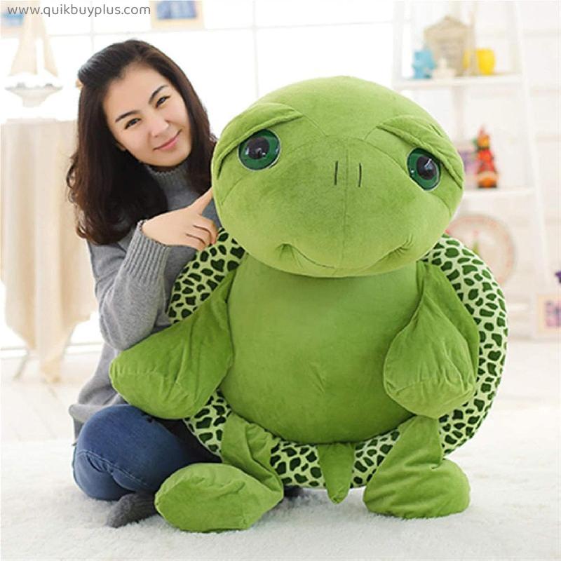 Large Plush Toy Lovely Big Eyes Tortoise Soft Stuffed Animal Cushion Soft Small Sea Turtles Dolls Gift (Color : 20cm)