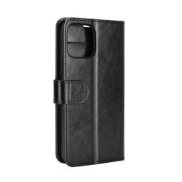 Leather Wallet Case For IPhone 12/12 Pro Luxury Flip Cover Coque Card Slots Magnetic Leather Phone Case Mobile Phone Case
