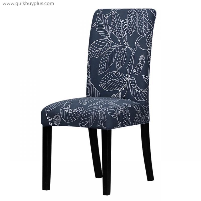 Leisure Printed Chair Cover Stretch Covers Chairs For Kitchen Spandex Fabric Chair Covers Wedding Dining Room ​Home Decoration