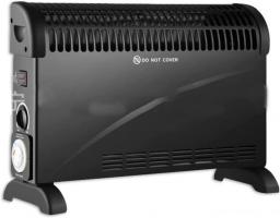 Leodun Electric Convector Heater With Thermostat, Heater 2000 Watts Energy-Saving, Mobile Electric Heater For Rooms Up To 30 Square Meters, Mobile Electric Heater