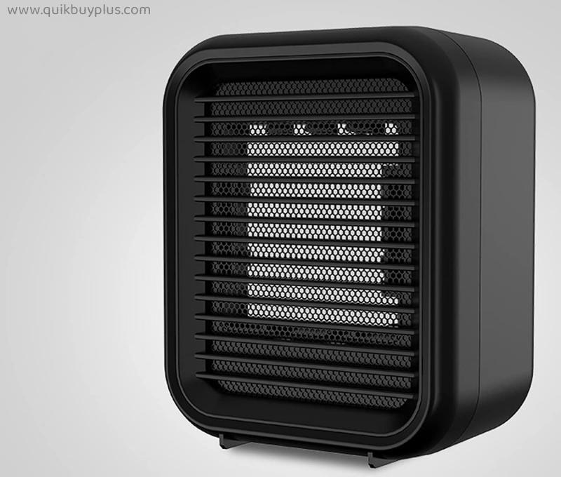 Leodun PTC Fan Heater, Mini Ceramic Heater, Electric Heater, Energy-Saving, Quiet Heater for Office Space,D