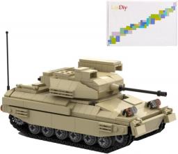 Lingxuinfo 747PCS Military Style Tank Building Blocks MOC Model, Armed Tanks Building Block, Collectible Model Army Set, Compatible With Lego