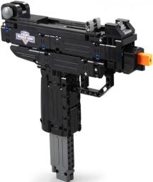 Lingxuinfo Gun Model Kits for Adults, 359+PCS Submachine Blaster Model Kit, Simulation Mechanical Weapon Building Block Toy