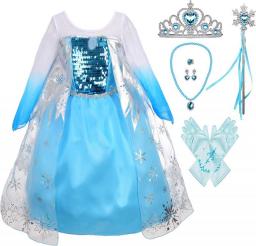 Lito Angels Girls Princess Dress Up Costumes Snow Queen Dress Halloween Christmas Costume With Accessories