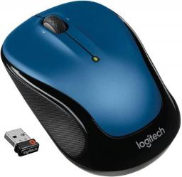 Logitech M325 Wireless Mouse, 2.4 GHz with USB Unifying Receiver, 1000 DPI Optical Tracking, 18-Month Life Battery, PC / Mac / Laptop - Light Silver.