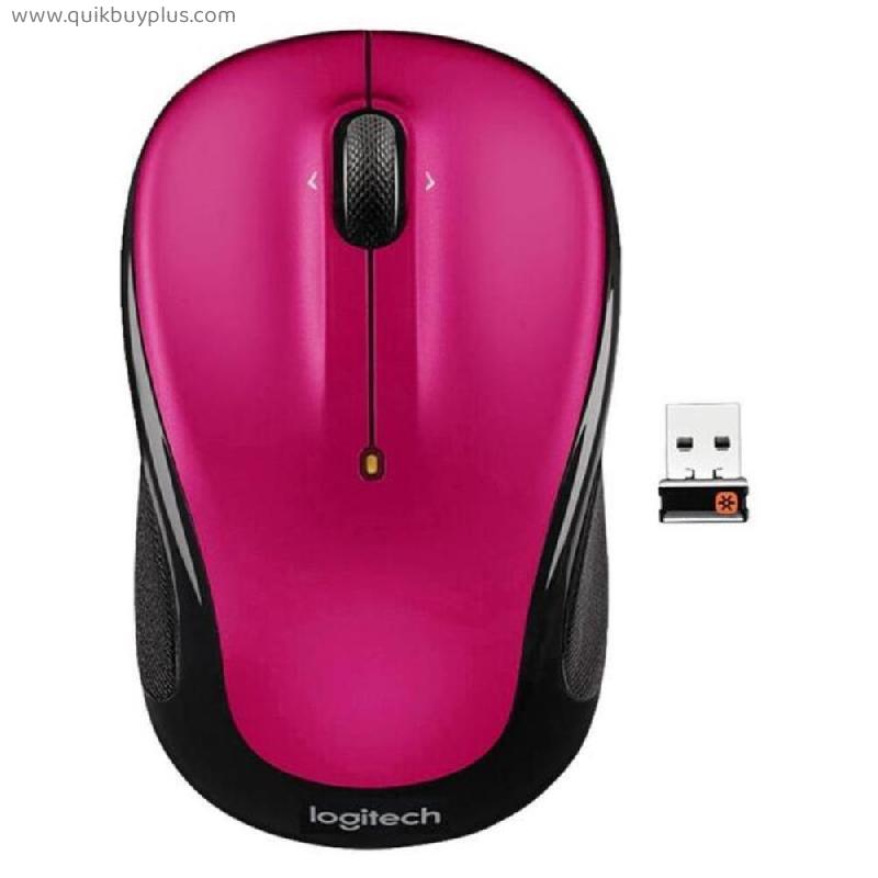 Logitech M325 Wireless Mouse 3 Buttons 1000 DPI USB Wireless Mouse 2.4GHz Unifying Receiver Ergonomic Optical Mice for office