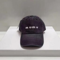 MIU Denim Brand Baseball Cap For Women Outdoor Ladies Letters Men Caps Autumn Casual Streetwear Dad Hat Snapback Sun Hat Gorras
