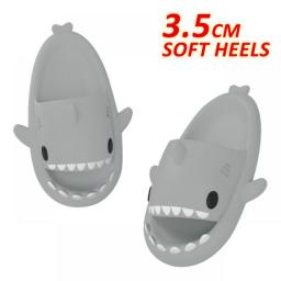 Man Women Slippers Shark Slides Summer Adult Couple Slippers Indoor Outdoor Funny Home Shoes Lovely Cartoon Cute Animal Sandals
