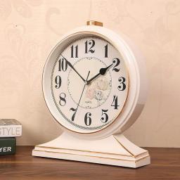 Mantel Clock Silent Retro Mantel Clock Home Mantle Clock Suitable For Living Room Bedroom Office Kitchen For Home Decoration