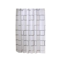 Marble Moire Shower Curtain Waterproof White Plastic Bath Curtains Liner Transparent Bathroom Mildew PEVA Home Luxury with Hooks