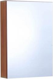 Medicine Cabinets Bathroom Mirror Cabinet Toilet Mirror Cabinet Space Aluminum Bathroom Mirror Cabinet Wall-Mounted Bathroom Mirror With Storage Cabinet (Color : Brown, Size : 481268CM)