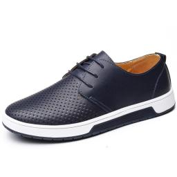Men's Casual Oxford Shoes - Breathable Dress Shoes Loafers Lace-up Flat Sneakers