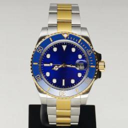 Men 40mm Luxury Watch 2813 Movement Automatic Mechanical Ceramic Bezel Wristwatches Stainless Steel Relogio