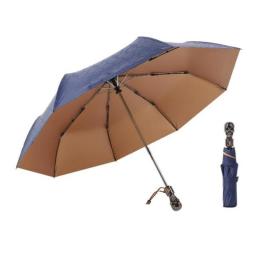 Men Women Umbrella Windproof Automatic Folding Male Female Business Parasol Anti-UV Sun Protection