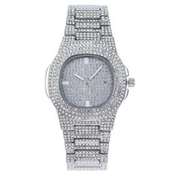 Mens Luxury Diamond Watches Ladies Fashion Ice Watch Quartz Watch Date