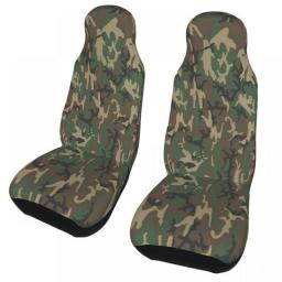 Military Camo Camouflage Universal Car Seat Cover Four Seasons For SUV Pilot Fighter Army Seat Covers Fabric Fishing