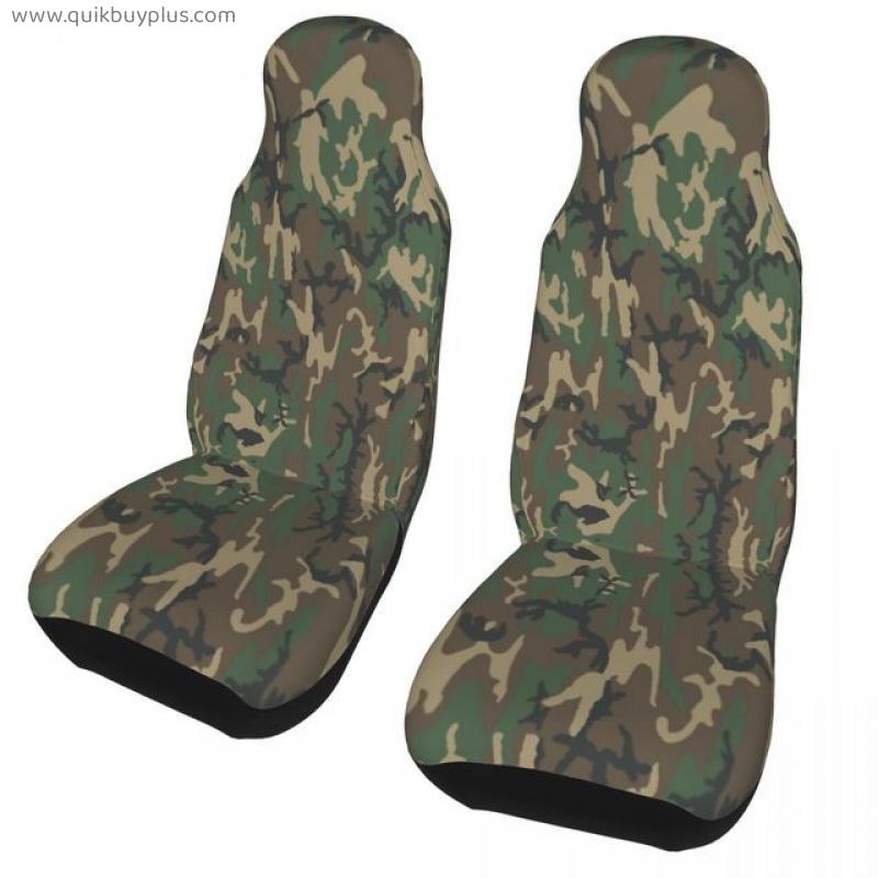 Military Camo Camouflage Universal Car Seat Cover Four Seasons For SUV Pilot Fighter Army Seat Covers Fabric Fishing