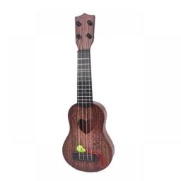 Mini Guitarra 4 Cordas Ukulele Guitarra Clássica De Brinquedo Instrumentos Musicais Para Crianças Iniciantes Educação Precoce Coração Guitarra