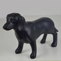 Modern Resin Simulated Dog Figurines Home Decor Crafts Gifts Dog Sculpture Room Objects Ornament Animal Statue Garden Decoration