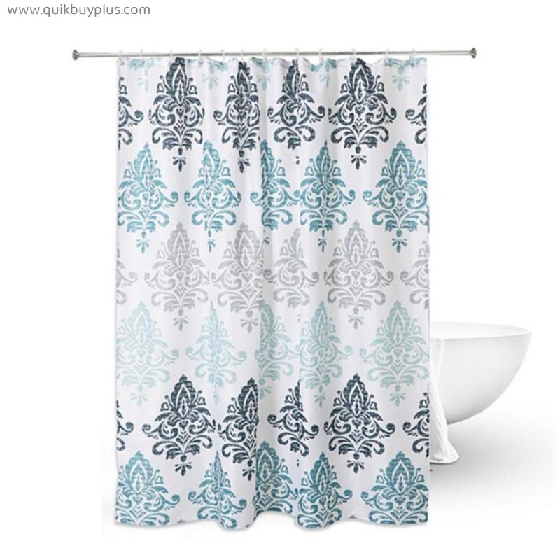 Modern Shower Curtains with Hooks Geometric Bath Curtains For Bathroom Bathtub Waterproof Personality Polyester Cloth Home Decor