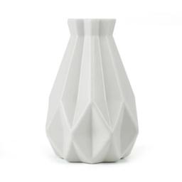 Modern vases decoration home Nordic Style Flower Arrangement Living Room Origami flower pot for interior Plastic HotSale