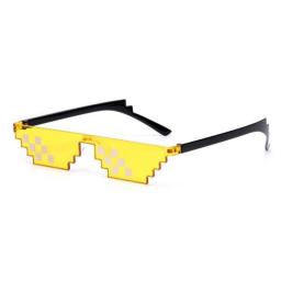 Mosaic Sunglasses Glasses Deal With It Glasses Pixel Black Mosaic Sunglasses Cool Jokes Funny Toys