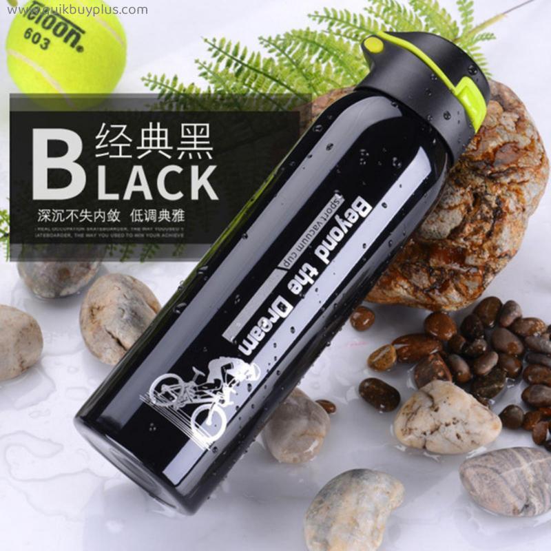 Mountain Cycling Bottle Stainless Steel 500 ML Thermos Water Bottle Bike Water Bottle Outdoor Sport Portable Bicycle Kettle