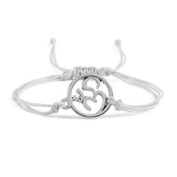 Multicolor Wax Thread Rope Knots Bracelet Charm OM Symbol Handmade Adjustable Bracelets&Bangle for Women Men Jewelry Gift Friend