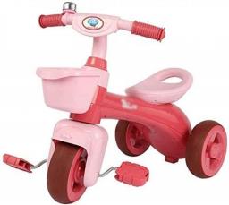 NUBAO Bicycle Bicycles Tricycle Bike Kids Indoor Park Baby Bike Pedal Tricycle Kids (Color : Pink, Size : 57.5x57.5x33.5cm)