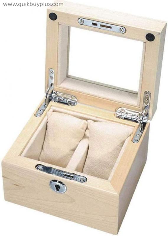 NaNa WYEMG Jewelry Box - Pure Solid Wood Watch Box Display Box Solid Wood Collection Box Watch Storage Box (Color : A)